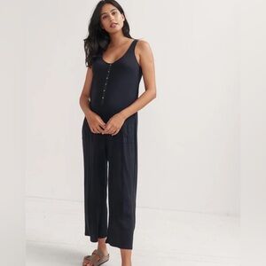 Hatch Black Sleeveless Jumpsuit